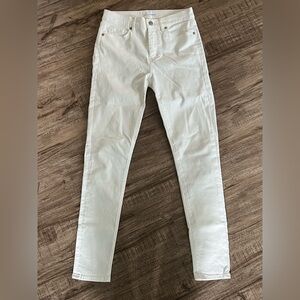 Loft Size 2 White Jeans